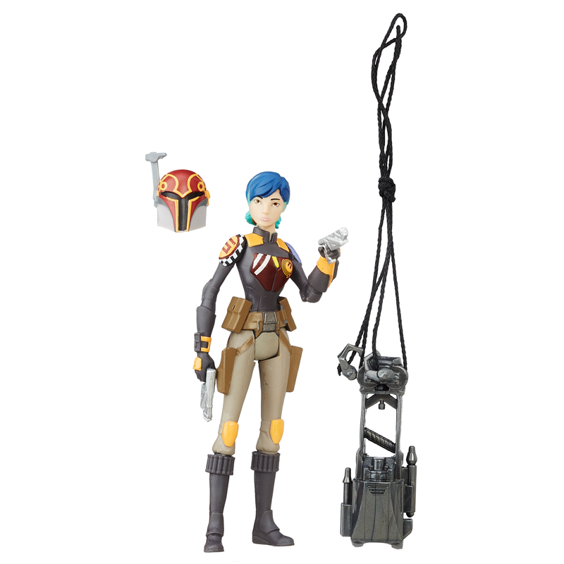 Sabine Wren 3.75" Action Figure with Accessory, $7.99